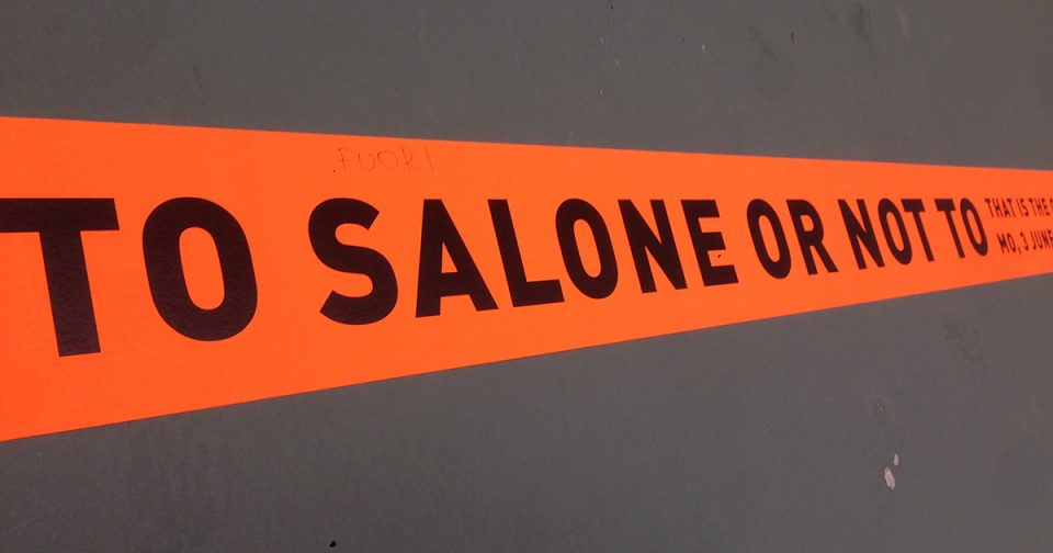 To Salone or not to…